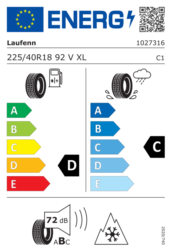 225/40 R18 92V LAUFENN I FIT+ LW31 - immagine 2