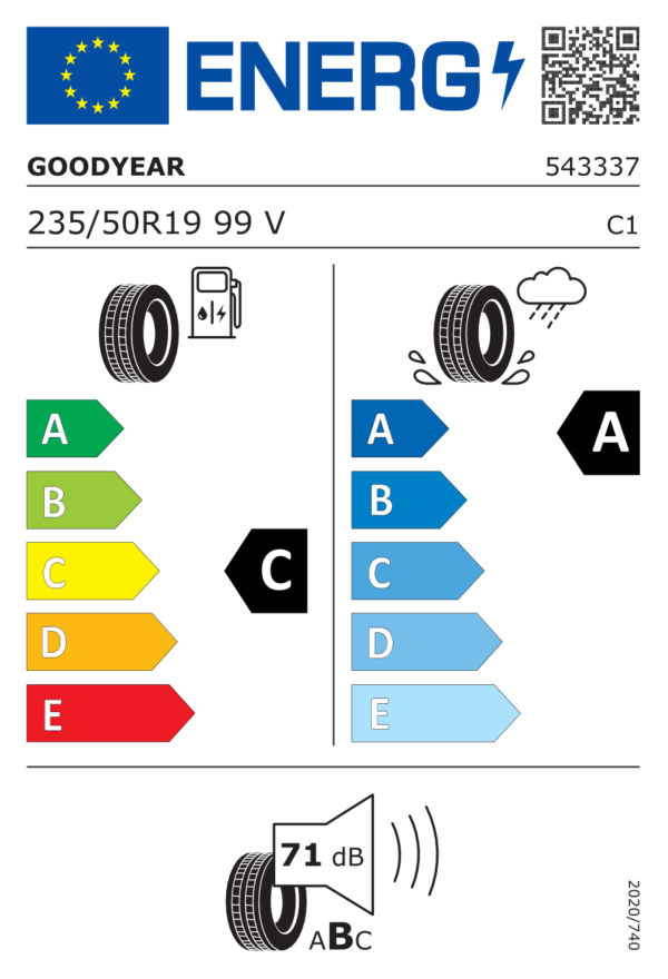 235/50 R19 99V GOODYEAR EAGLE F1 ASYMMETRIC 3 SUV AO - immagine 2